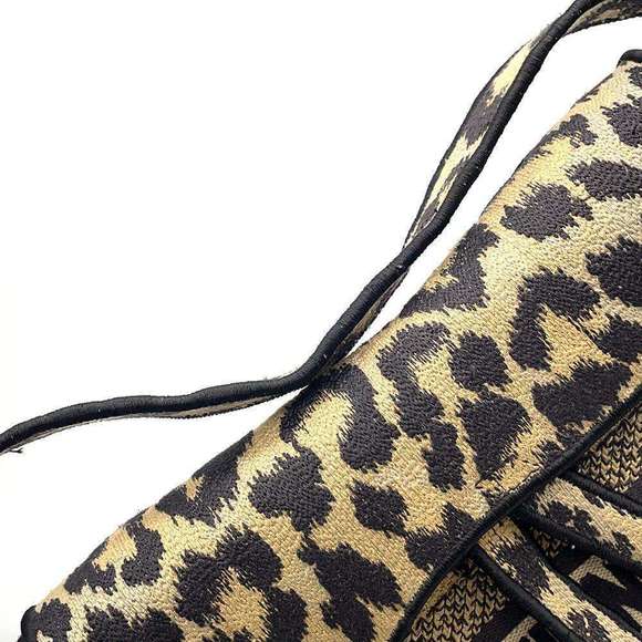 Christian Dior Saddle Leopard Bag - Picture 9 of 12